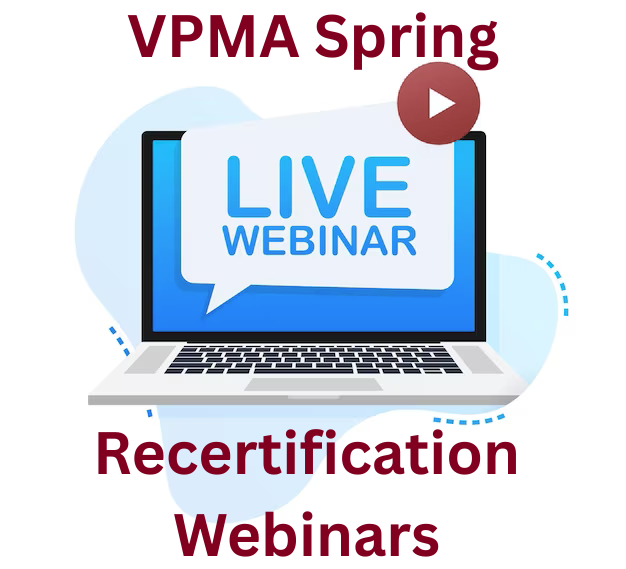 Spring Recertification Webinars: March 4, April 29, or June 17