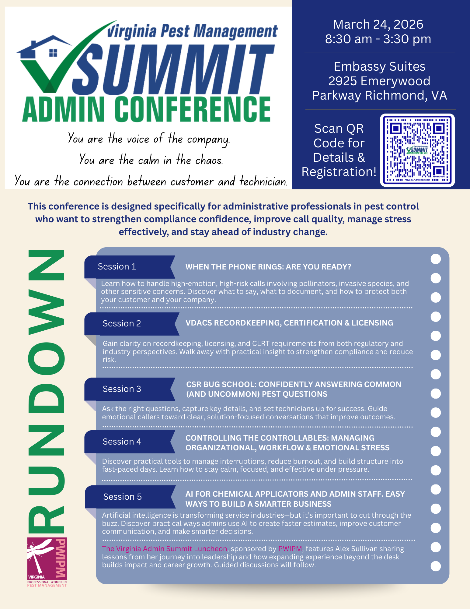 VPMA Admin Summit is Next Week! Don't Miss Out - Register Now!